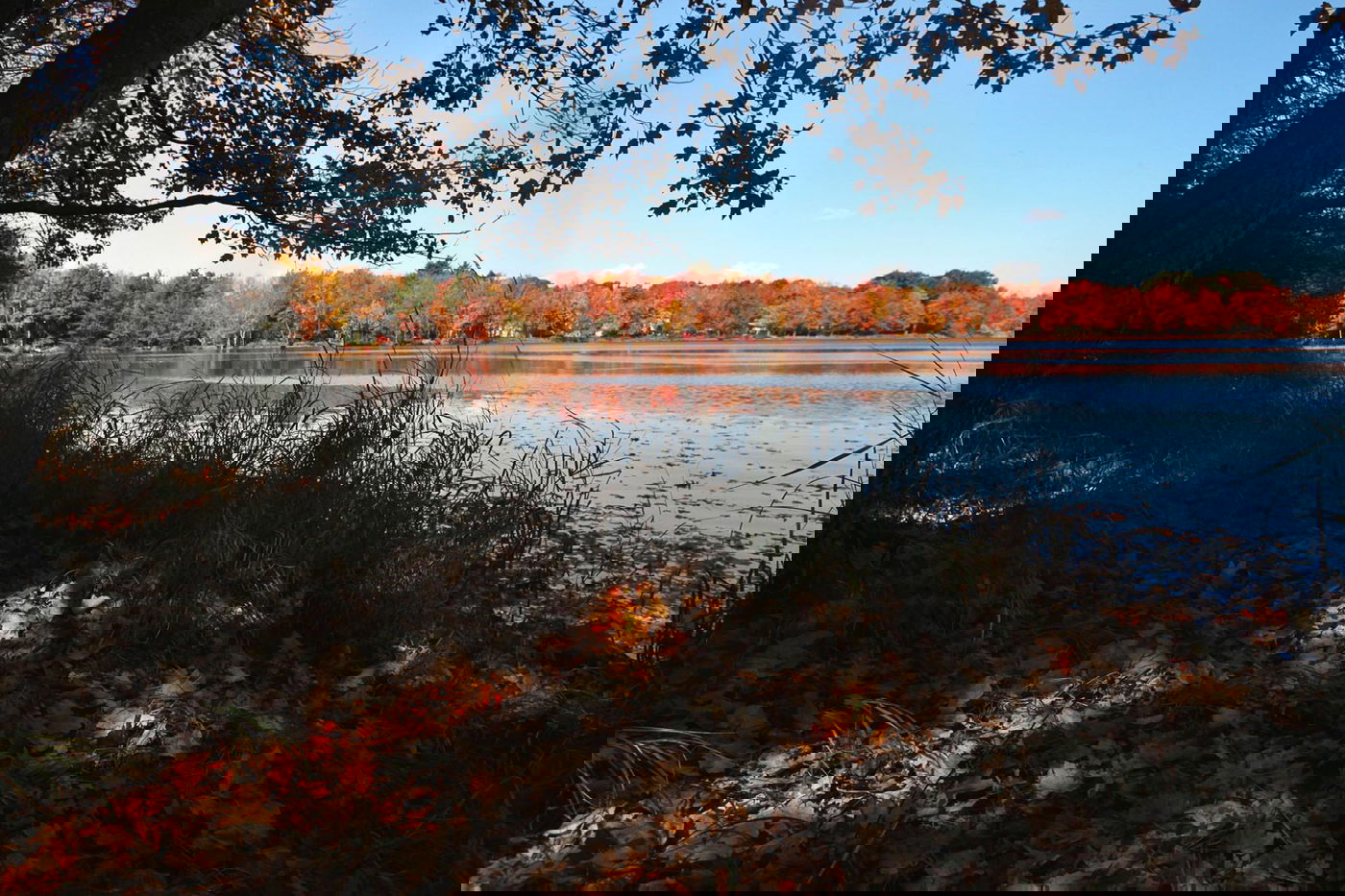 הרי הפוקונוס המרהיבים דרך עדשת מצלמה