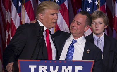 ריינס פרייבוס עם טראמפ