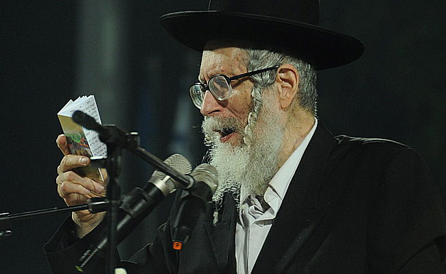 הרב אליעזר ברלנד. ארכיון