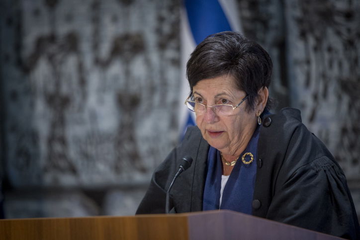 האם טענת נשיאת העליון מוצדקת? מרים נאור.