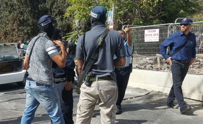 זירת הפיגוע