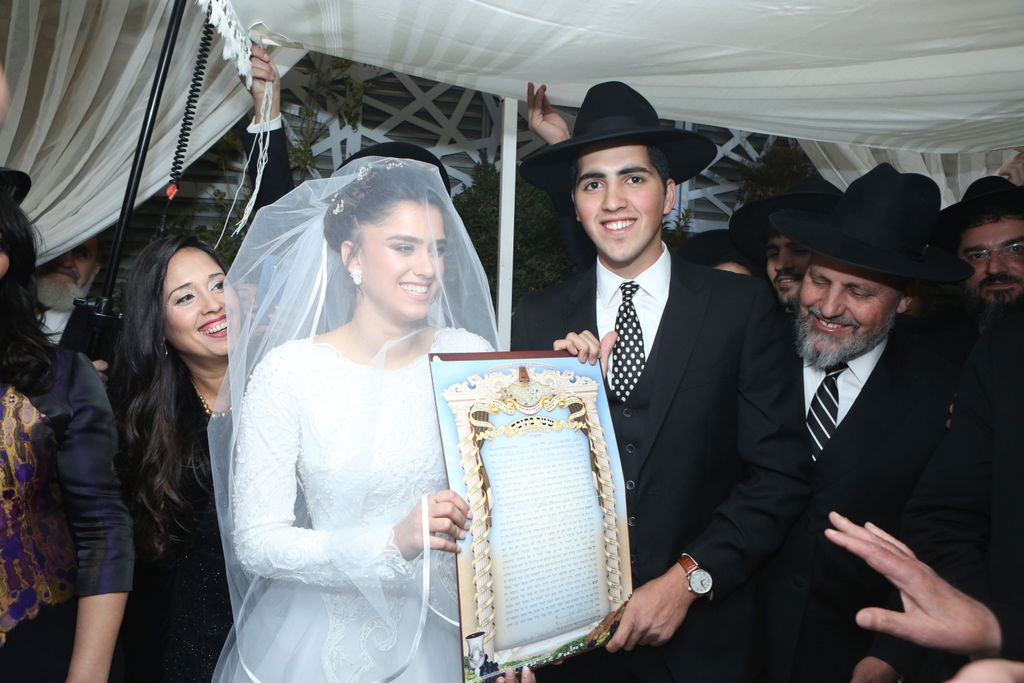 חתונת נכדו של הגר"ש עמאר • גלריה