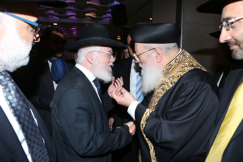 חתונת נכדו של הגר"ש עמאר • גלריה