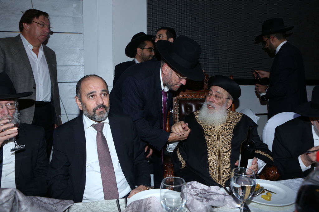 חתונת נכדו של הגר"ש עמאר • גלריה