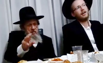 בזכות הניגון: צפו בהשתפכות הנפש של ראש ישיבת סלבוקא