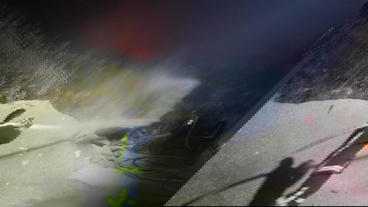 ממצלמת הכבאי: כך נראית הלחימה באש