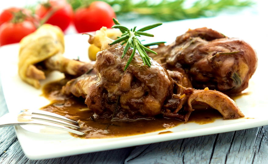 תבשיל עוף ושומר ארומטי