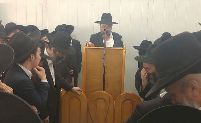 יעקב ריבלין סופד לאביו