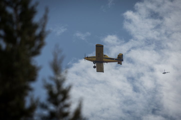 חומות האש, מטוסי הכיבוי והבתים השרופים | גלריה