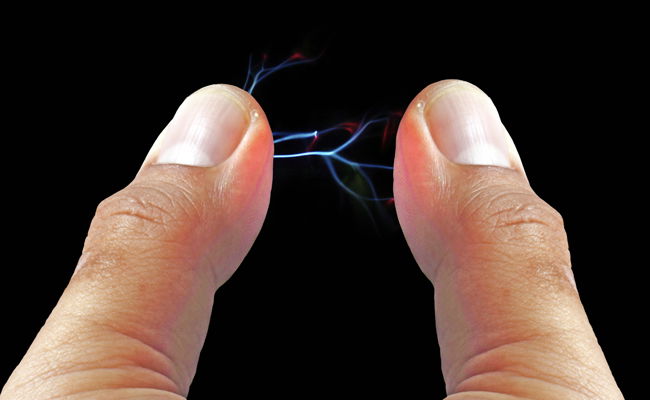 חשמל סטטי. אילוסטרציה