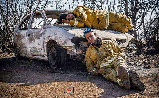 מנוחת לוחמי האש