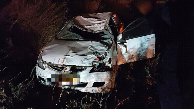 נהג מכונית ורוכב סוס נהרגו בתאונה קשה ליד קריית נטפים