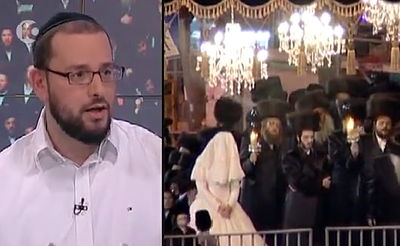 ערוץ 10 על הוזלת ההוצאות בחתונות בחצרות החסידים • צפו