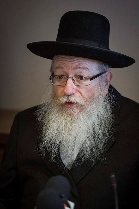 שר הבריאות יעקב ליצמן