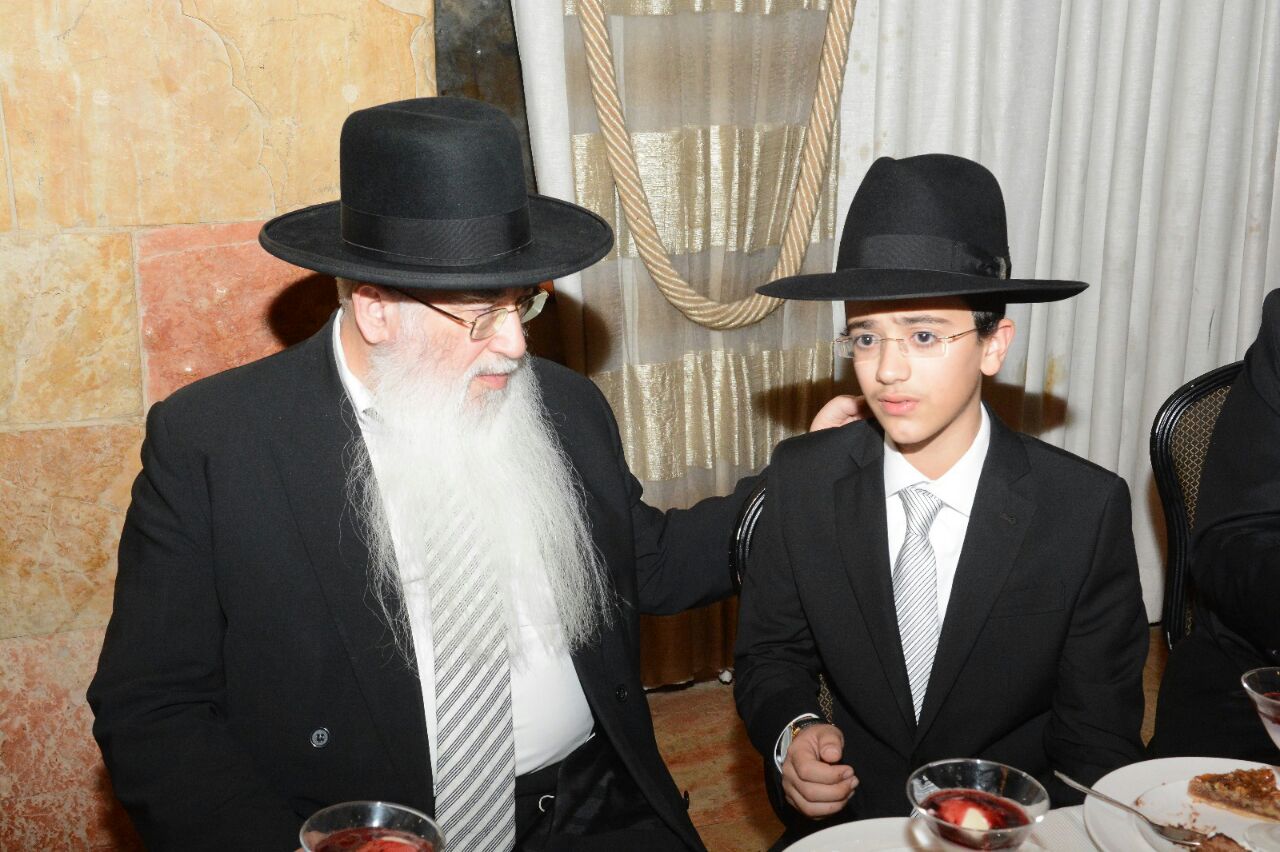 גלריה: בר מצווה לבנו של הגאון רבי משה פינטו