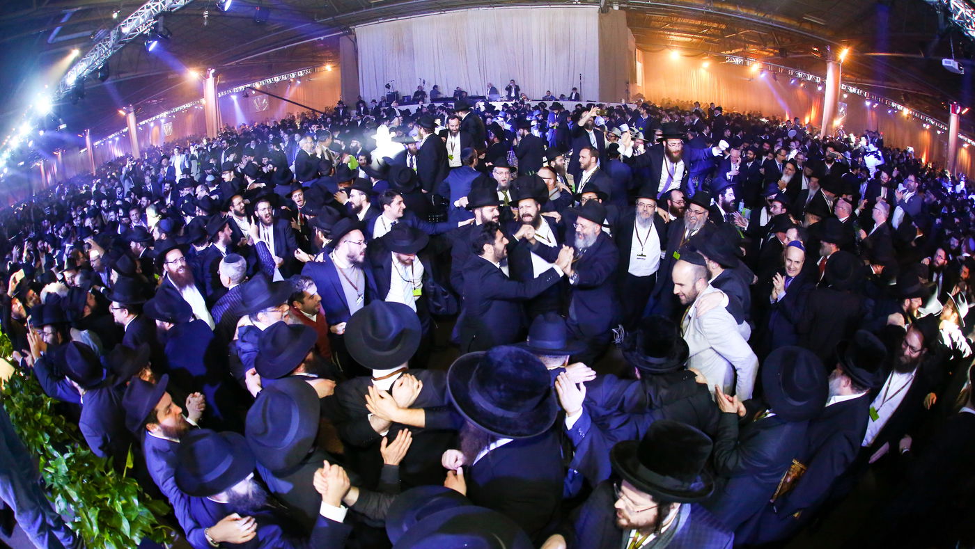 "הריקוד הספונטני" בסיום האירוע