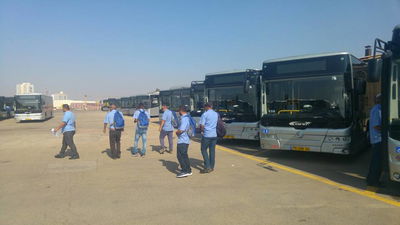 האוטובוסים בבאר שבע. אילוסטרציה