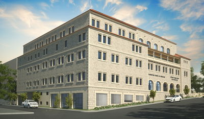 הדמיית המבנה החדש