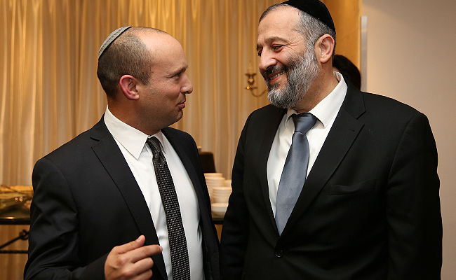 אריה דרעי ונפתלי בנט