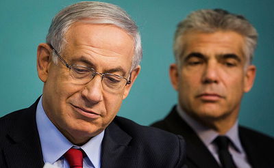 לפיד ונתניהו, ארכיון