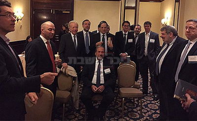 המשתתפים בקבלת שבת