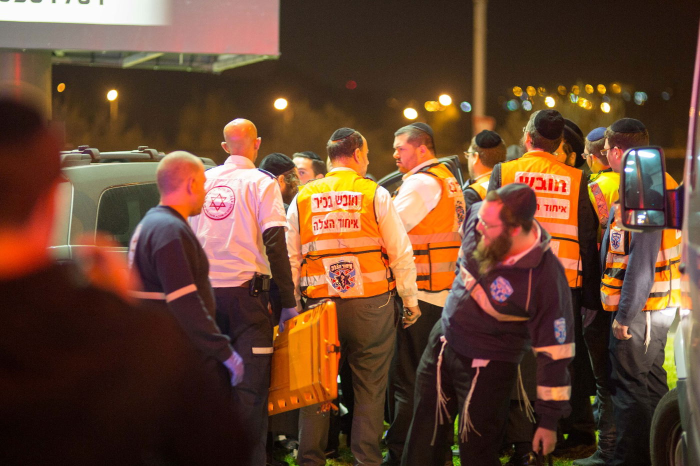 הרבי מקרעטשניף קרית גת נפצע קל בתאונת דרכים