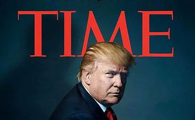 טראמפ על שער המגזין