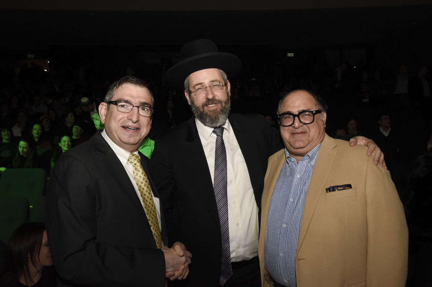 רבנים ואישי ציבור בערב השנתי לטובת המרכז הרפואי 'הדסה'