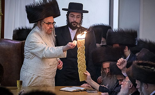 האדמו"ר מסאטמר בהבדלה