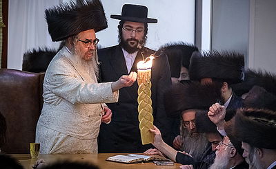 האדמו"ר מסאטמר בהבדלה