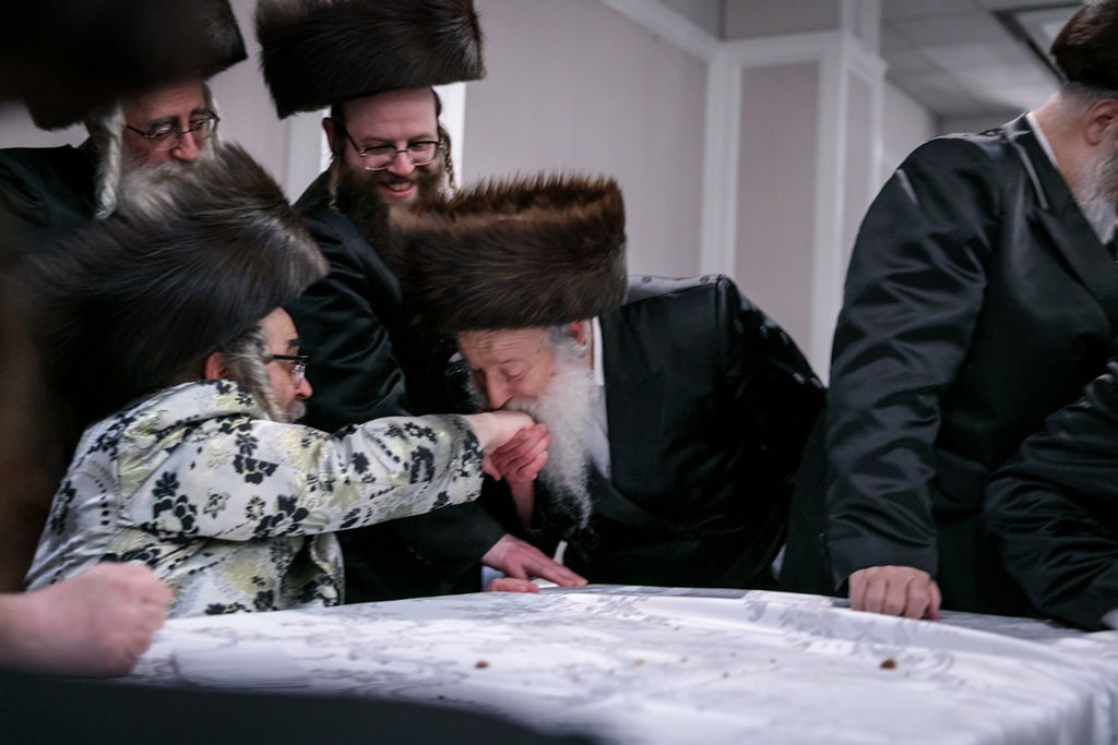 השבת המיוחדת של זקני חסידות סאטמר