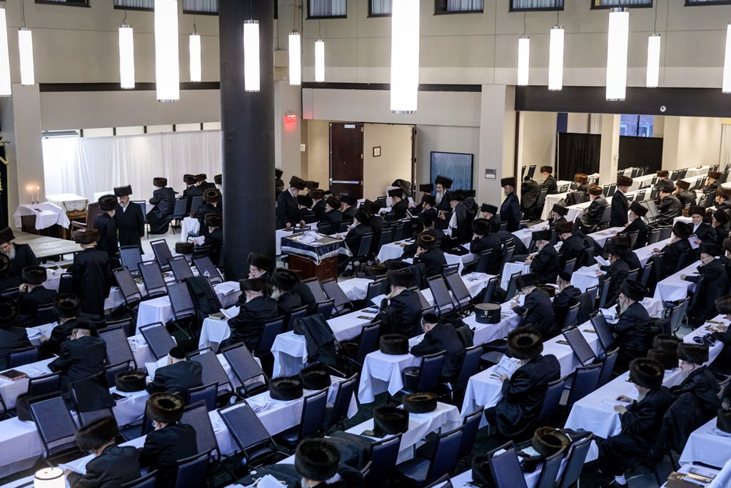 השבת המיוחדת של זקני חסידות סאטמר