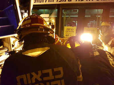 זירת התאונה