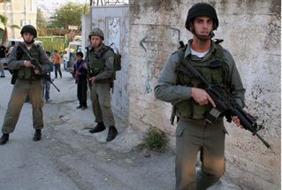 לוחמי צה"ל בלב חברון