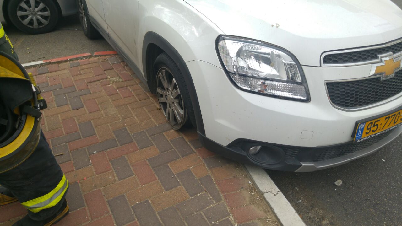 נס בביתר עילית: הילדים היו חגורים ונפצעו קל