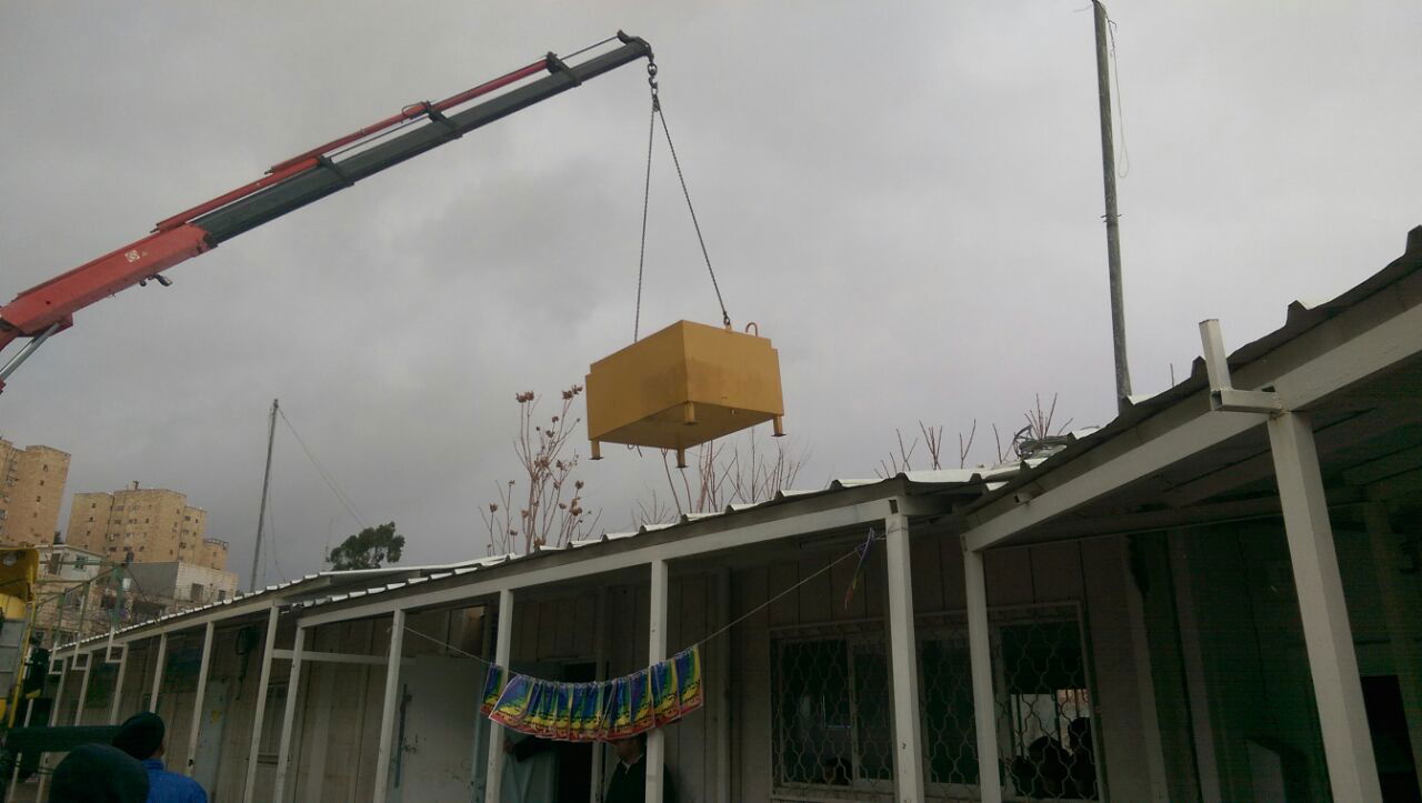 170 ילדים כבר לא יסבלו: הוצבו גנרטורים בתלמוד תורה