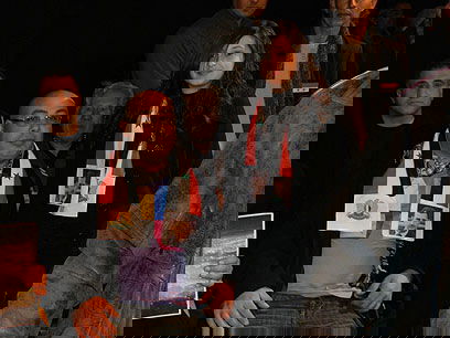 ערבים ישראלים בחיפה מפגינים בעד אסד