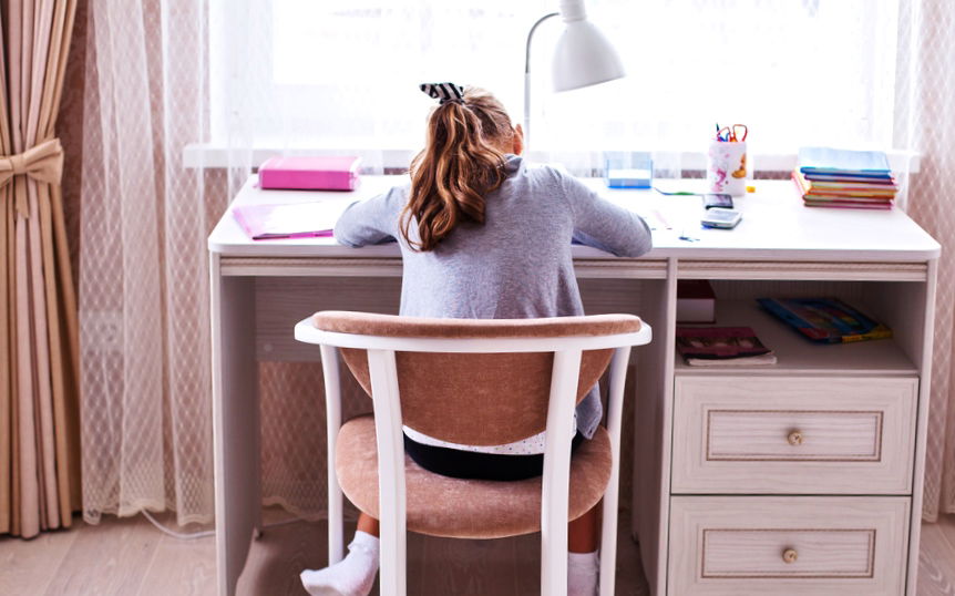 החדר צריך להיות סביבה מזמינה לשיעורי בית