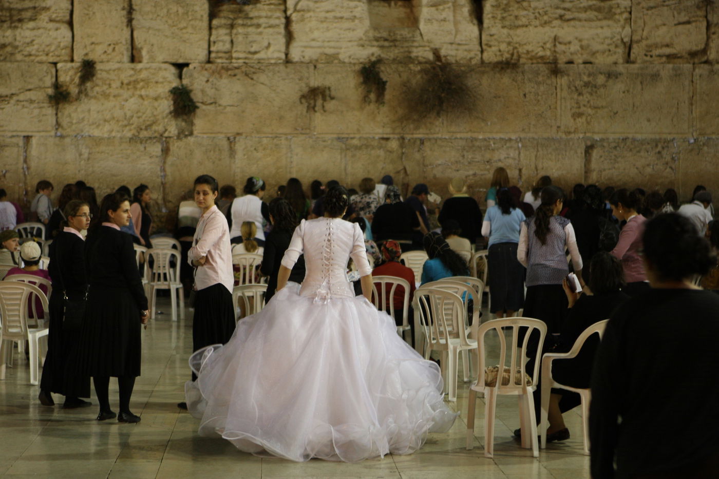 כלה בכותל המערבי