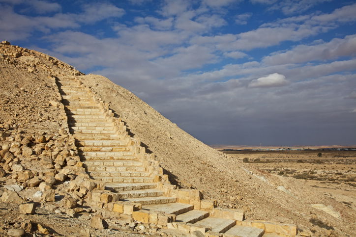 תל ניצנה - טיול לעבר דרך עדשת המצלמה