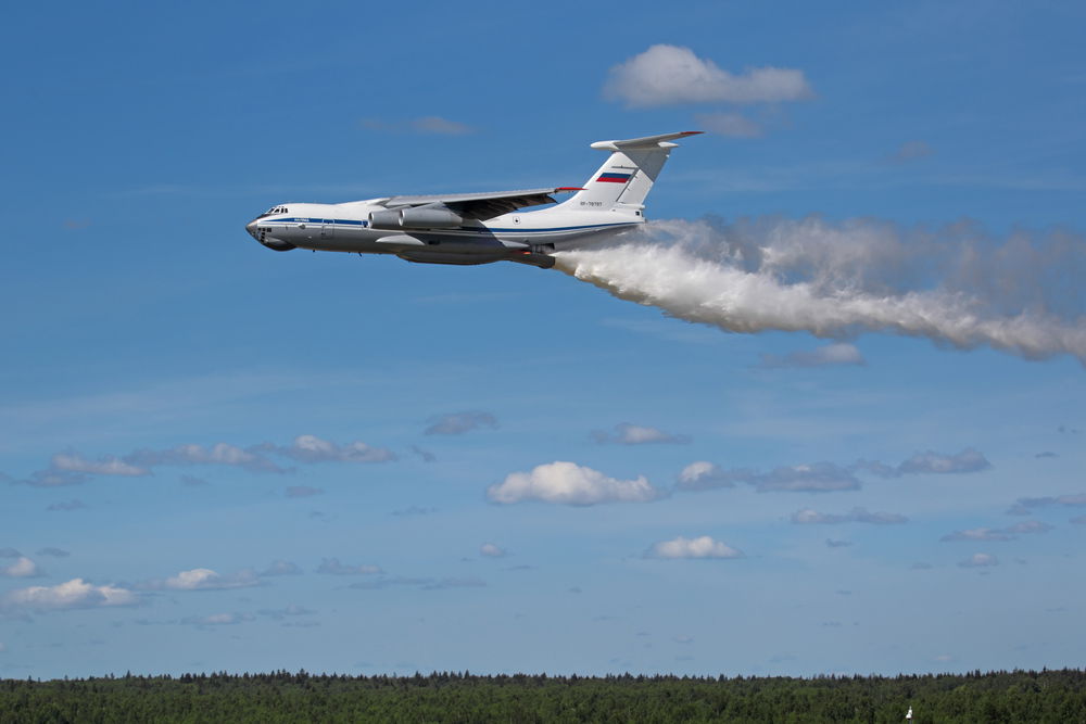 דגם המטוס שהתרסק
