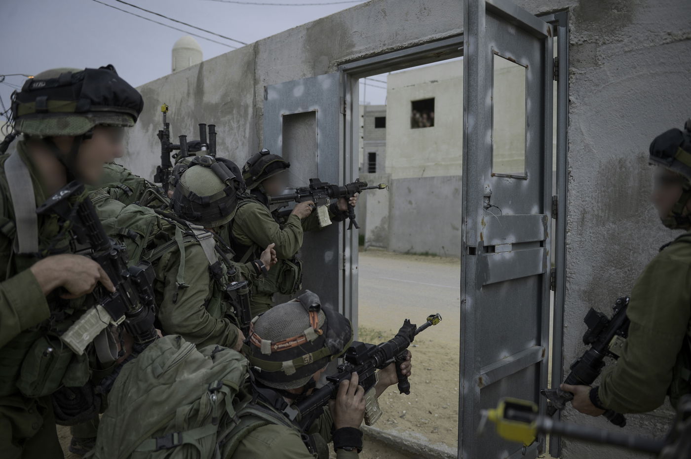 היחידה התת קרקעית בתרגיל מלא ראשון. צפו