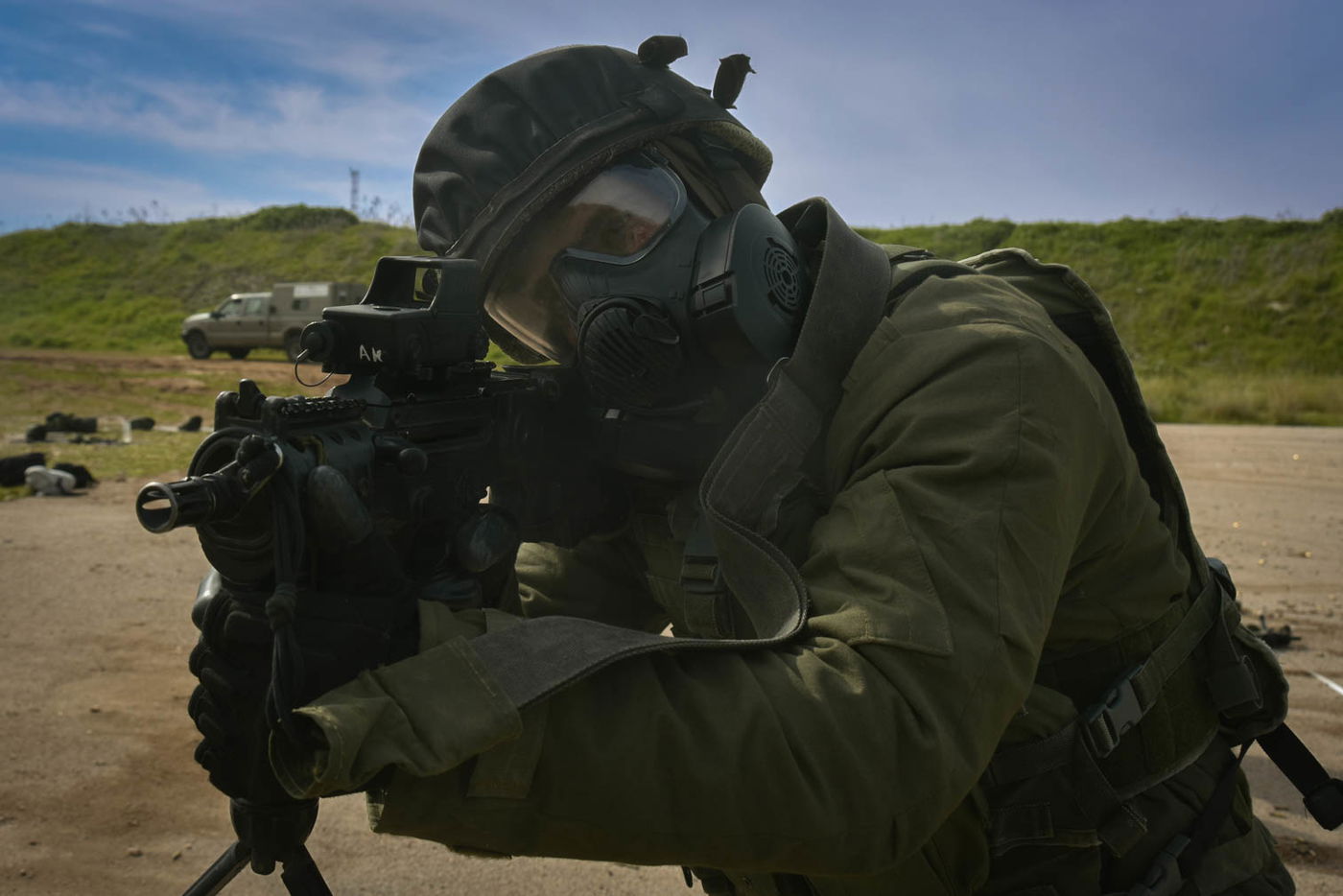 היחידה התת קרקעית בתרגיל מלא ראשון. צפו