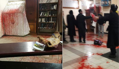 הפוגרום בציון רבי נחמן, הלילה