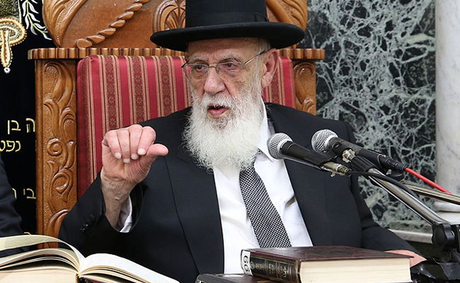 ראש הישיבה הגאון חכם שלום כהן