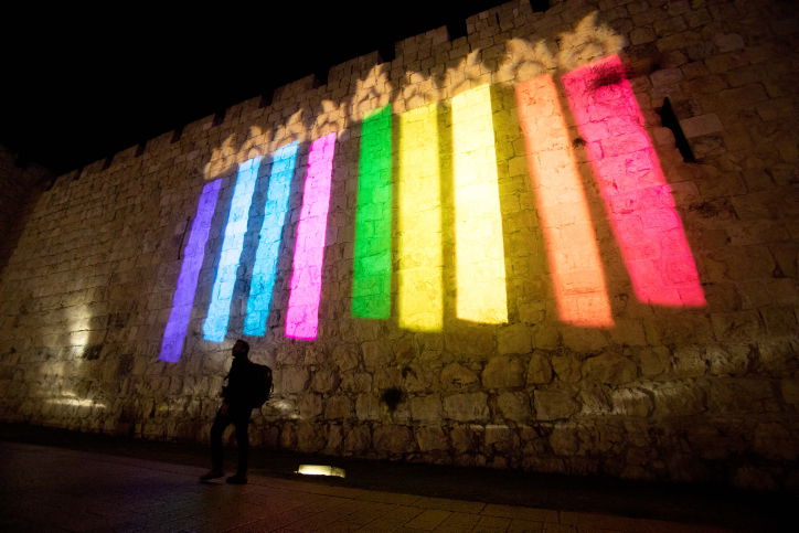 חנוכה על חומות העיר העתיקה בירושלים | גלריה