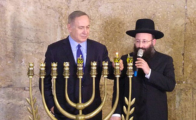 הרב רבינוביץ' וראש הממשלה