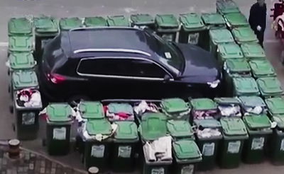 כבש את הרשת: פועל האשפה שחינך את הנהג הסורר