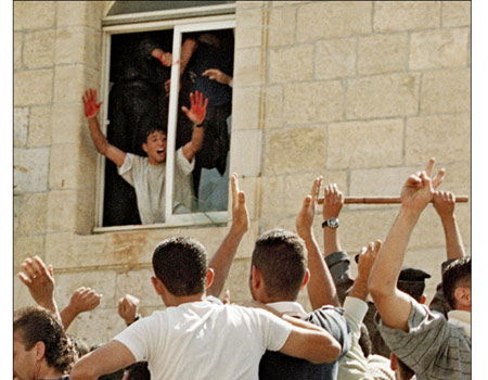 הלינץ' ברמאללה. גם את אחד ממבצעיו ביקר גטאס