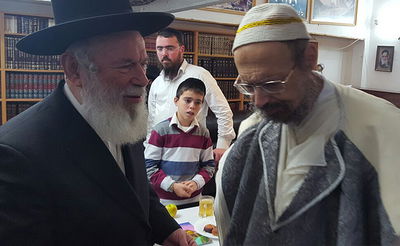 הרב זילברשטיין אצל הרב קוק